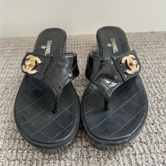Chanel Platform Sandals - Picture 3 of 3